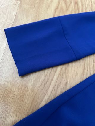 Blusa BIOMBO 13, azul manga larga