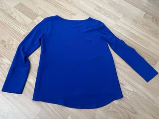 Blusa BIOMBO 13, azul manga larga