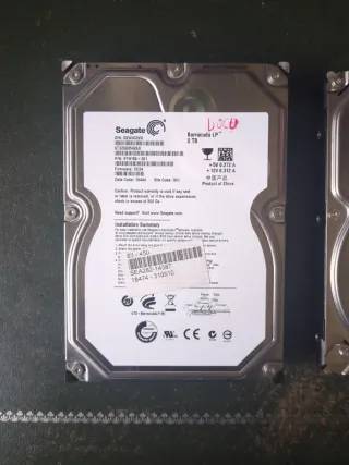 Lote Discos Duros 3.5 Seagate Barracuda