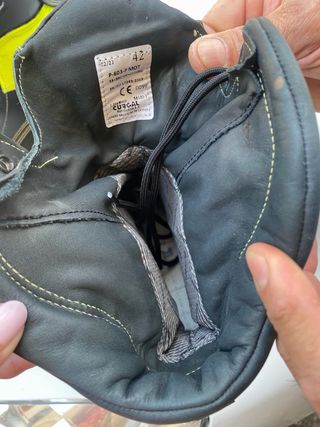 Botas de trabajo Curgal Negras y Amarillas