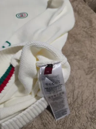 Jersey Gucci Punto Blanco y Verde