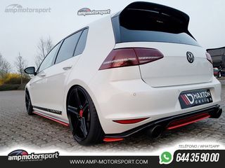 AÑADIDO DE DIFUSOR VW GOLF MK7 GTI 2013-2016 LOOK CARBONO