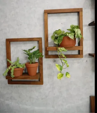 Balda rústica de madera. Lezo