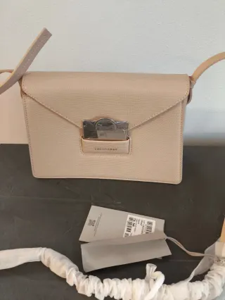 Borsa a tracolla Trussardi beige