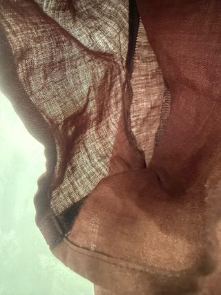 Camisa granate manga corta El Corte Inglés