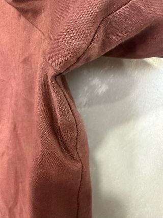 Camisa granate manga corta El Corte Inglés