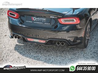 AÑADIDO DE DIFUSOR FIAT 124 SPIDER ABARTH 2017-- NEGRO BRILLO