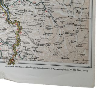 Carta stradale, Italia Strabenkarte Ober-Italien