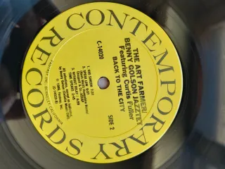 Vinilo Art Farmer Back to the city Golson Fuller