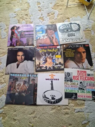 9 Vinilos Pop Rock Internacional