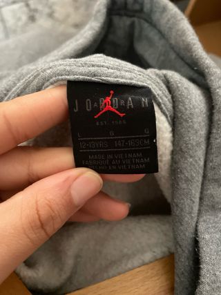 Sudadera Jordan Gris