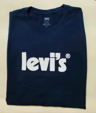 Camiseta Levi's Azul Talla L Pero es grande