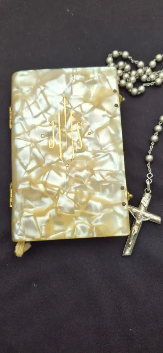 Rosario de Plata con Cruz