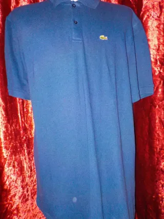 Polo Lacoste Manga Corta Talla XXL