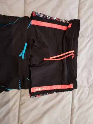 Lote 2 Bañadores niño Nabaiji Negro