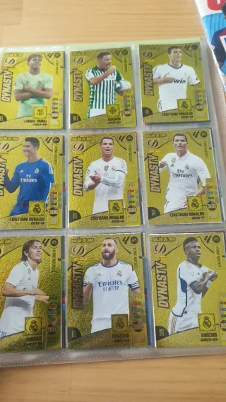 Álbum Adrenalyn 24-25 683 cromos y jugón 218.