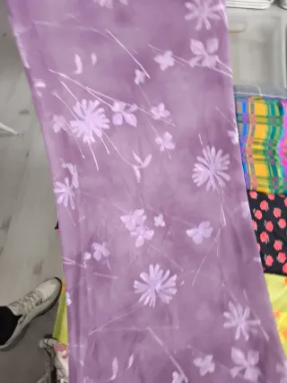 Telas para vestidos (multicolor y negro)