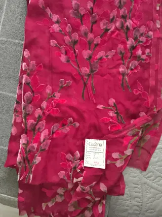 Telas para vestidos (multicolor y negro)