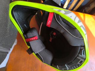 Casco Motocross Raven Negro y Amarillo