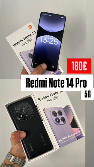Xiaomi Redmi Note 14 Pro 5G Negro/Morado