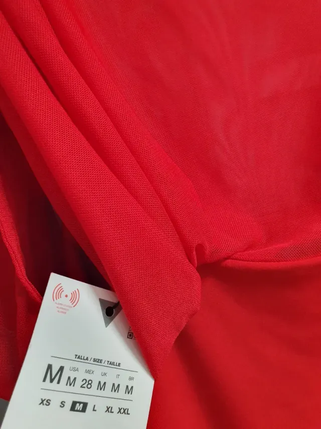 Vestido Zara Rojo