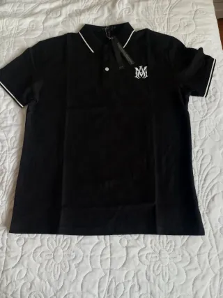 Polo Amiri Negro Talla M