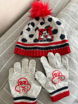 Gorro y Guantes Disney Mickey Mouse