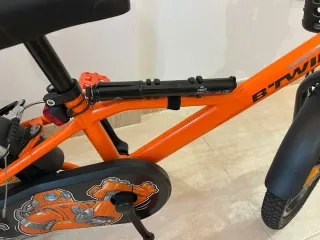 Bicicleta Infantil Naranja B'TWIN