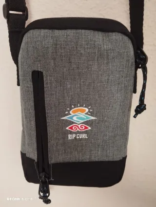 Bolso Rip Curl niño gris y negro