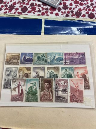 Sellos España Tauromaquia 1960