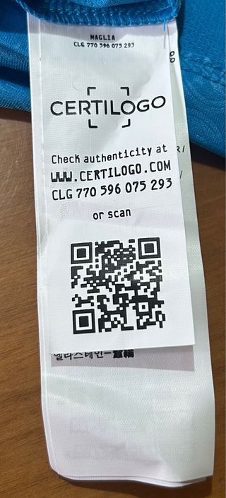 Maglia Home Napoli Match Issued Tg L Di Lorenzo 22