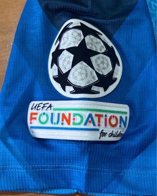 Maglia Home Napoli Match Issued Tg L Di Lorenzo 22