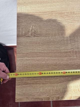 Escritorio moderno madera y metal