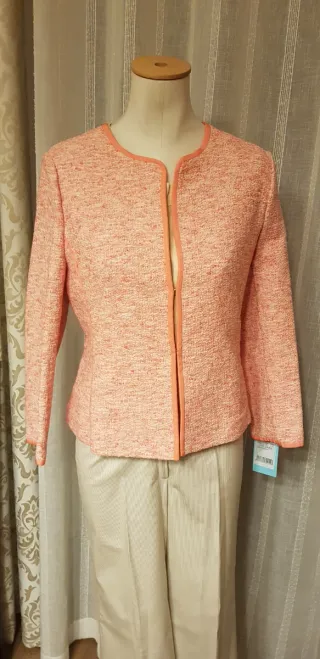 Chaqueta Lasserre coral T42 Algodón