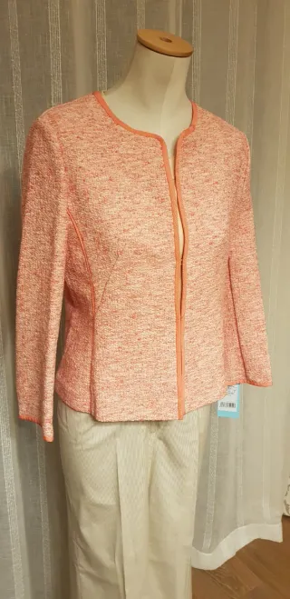 Chaqueta Lasserre coral T42 Algodón