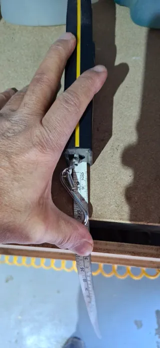 Bilancia manuale con gancio e metro