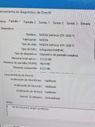 Pantalla y Torre Ordenador Sobremesa