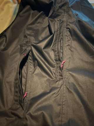 Cortavientos Quechua Mujer Negro