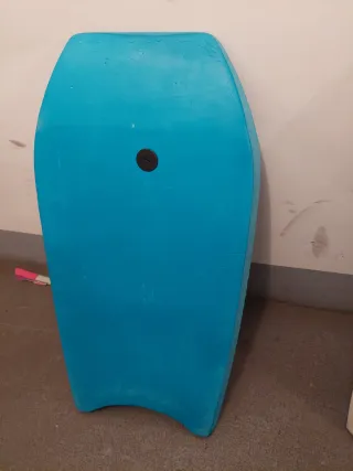 2 Bodyboard azul y blanco + FUNDA TRANSPORTE