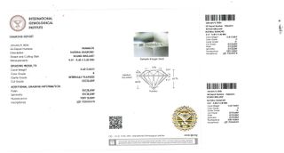 Diamante Naturale 0.60 ct Rotondo H IF