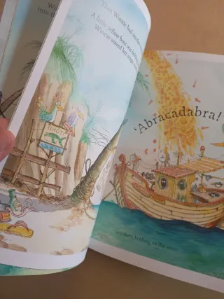 Winnie and Wilbur under the Sea