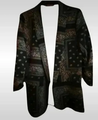 Giacca donna lunga fantasia