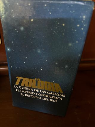 Trilogía Star Wars VHS (Español)