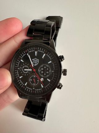Reloj Negro Elegante