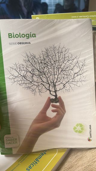 Libro biología bachillerato