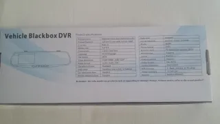 Cámara Espejo Retrovisor Coche DVR