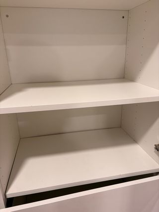 Mueble estanteria Besta blanco 60x42x129