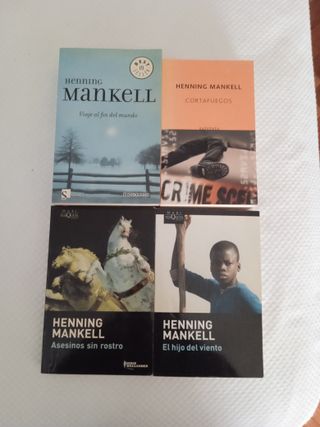 4 novelas de Henning Mankell