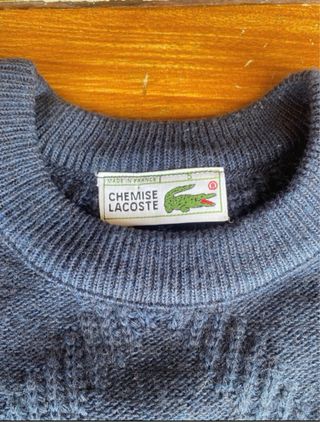 Jersey Lacoste Azul Marino