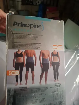 Corsé Prim Talla M Espalda. 3 meses y 2 veces uso